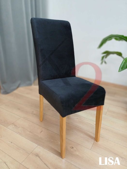 Krzesło DREWNIANE do jadalni, krzesła DĘBOWE tapicerowane, zmywalne