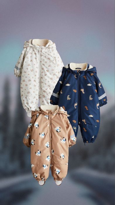 Куртка осіння, комбінезон зимовий H&M, Некст, 86-122