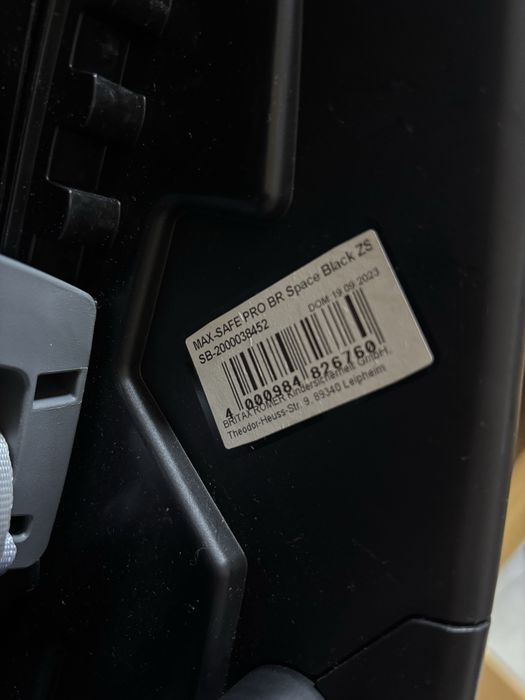BRITAX MAX SAFE PRO (RWF, do 36 kg lub 125 cm)