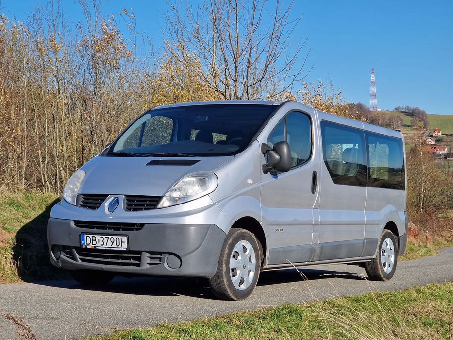 Renault Trafic Long, nawiewy na tył