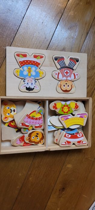 Animal and Clothing Puzzle