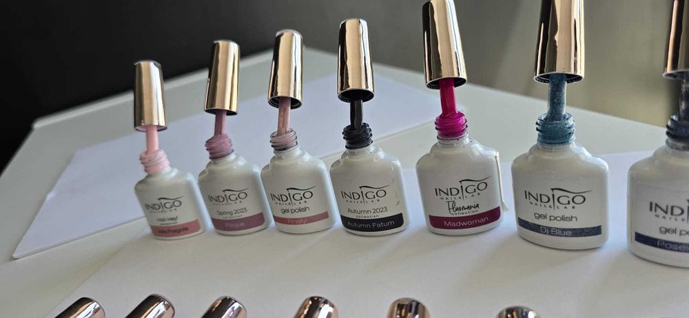 Verniz de gel indigo