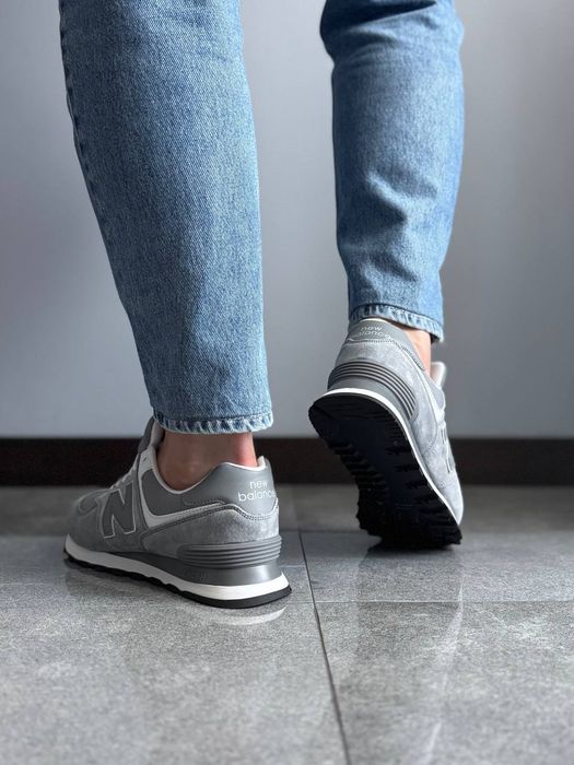 Кросівки Кроссовки New Balance 574 Grey Сірий Серый Кросовки повсякденні