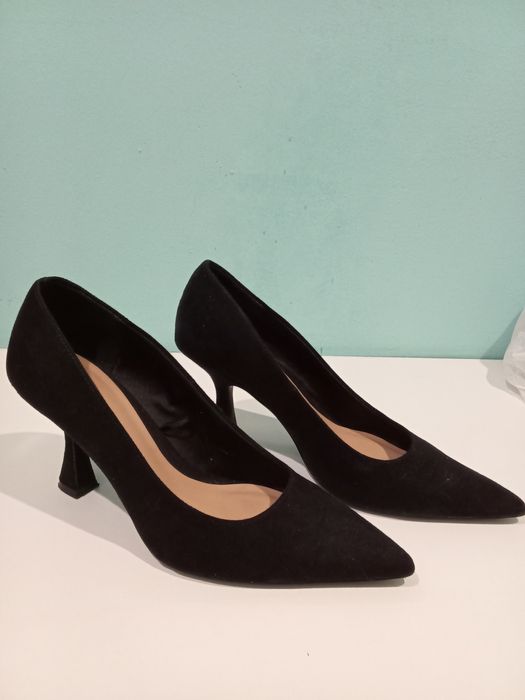 Туфлі човники замшеві H&M