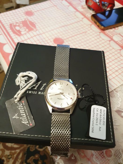 Zegarek Atlantic Worldmaster Art Deco Automatic WM Art-Deco Auth.