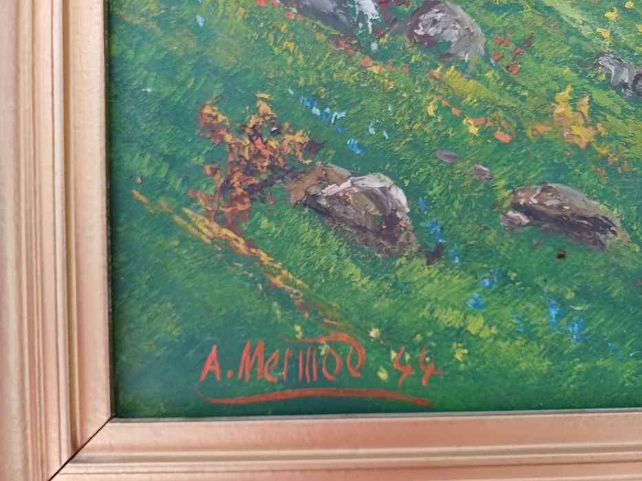 Obraz malowany na płótnie 82x63 cm