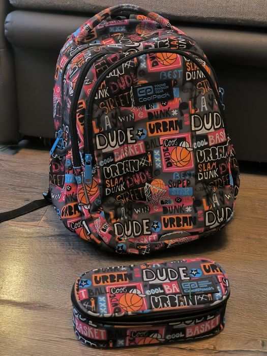 Plecak i piórnik  Cool Pack Basketball / Koszykówka