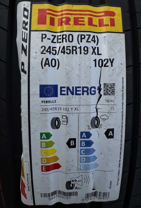 AUDI A6 C8 C9 koła letnie 245/45R19 PIRELLI HOMOLOGACJA AUDI