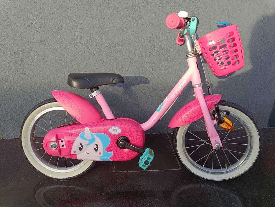 Bicicleta criança rosa