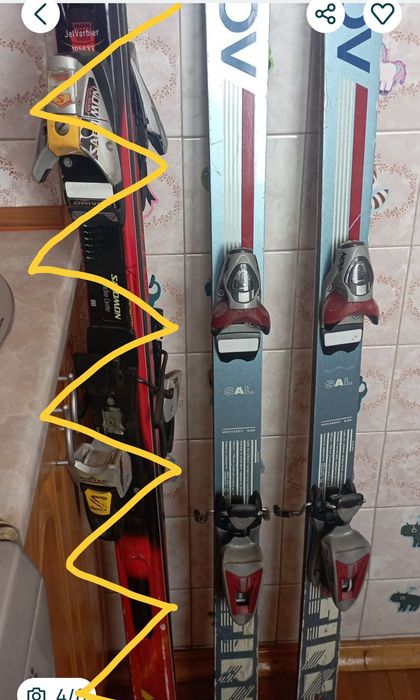 Лыжи  SULOV в рабочем состоянии