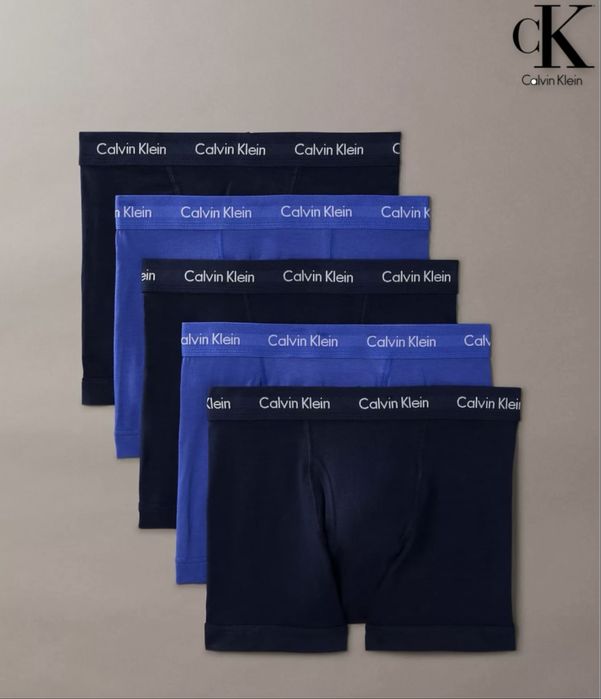 Чоловічі боксери Calvin Klein набір 5 штук розмір S