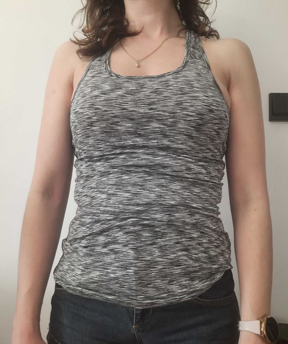 Top sportowy z biustonoszem tank top bezrękawnik Blind Date XS 34