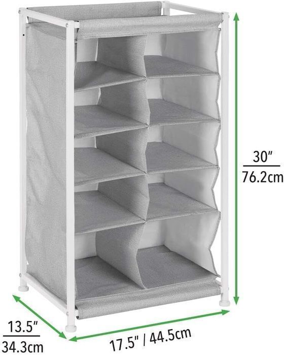 Regał Organizer na buty Szary