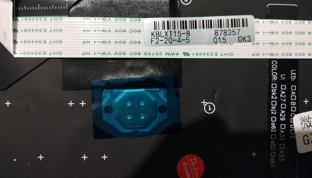 Teclado Lenovo ThinkPad E15 – Novo (Preço Negociável)