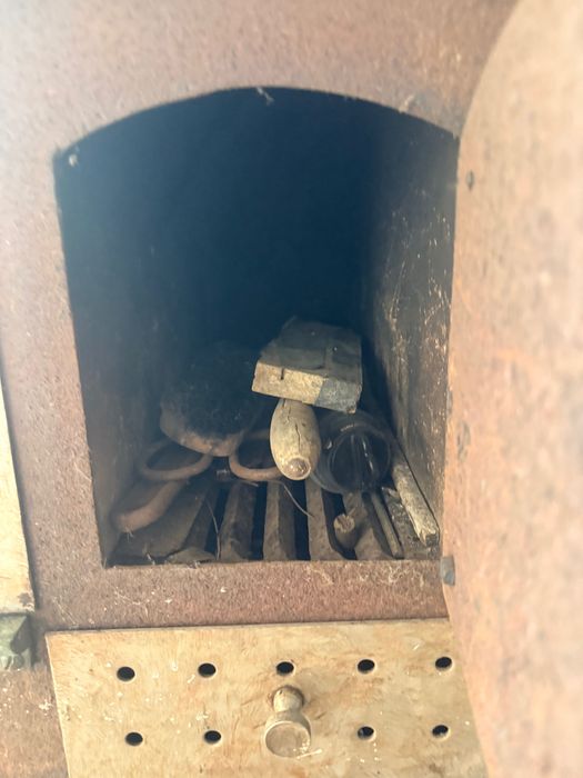 Forno a lenha todo em ferro