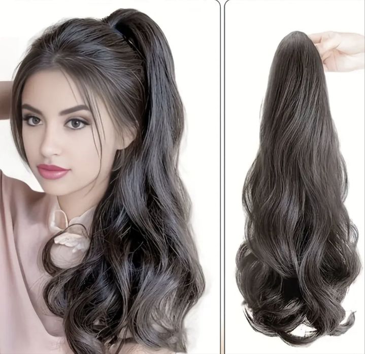 Шиньон накладной хвост 55/65 см