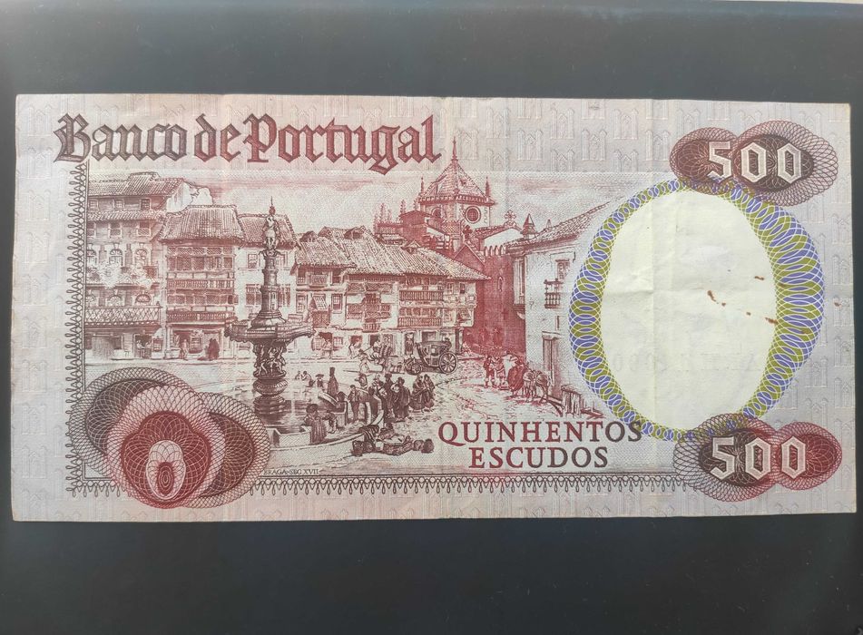 Nota 500$ Francisco Sanches 1979