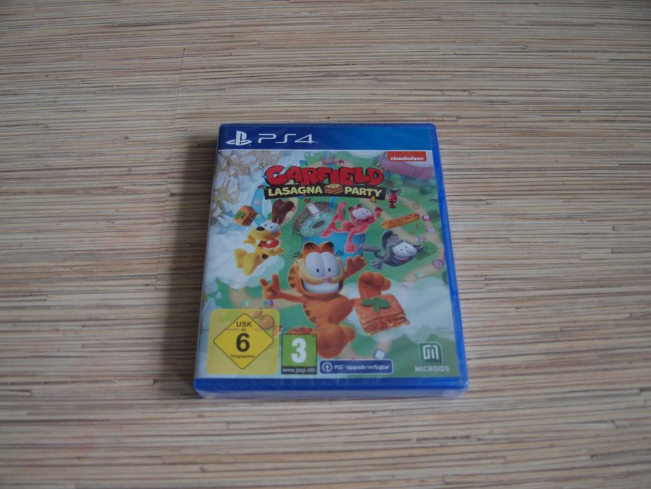 Gra dla dzieci impreza Garfield Lasagna Party PL ps4/ps5 nowa we folii