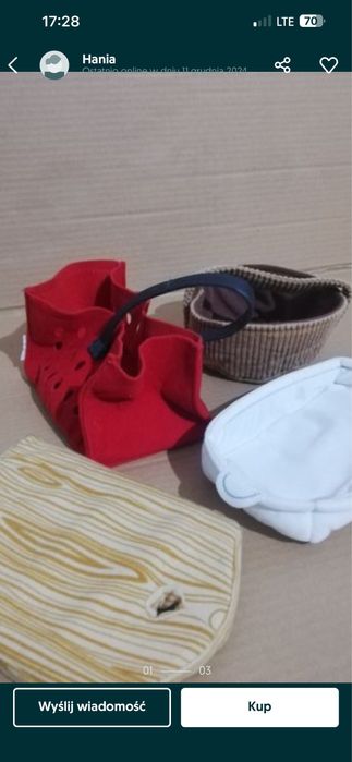 Koszyki do zabawy dla dzieci ikea 2 szt