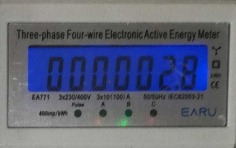 Licznik prądu 3-fazowy na szyne din i inne elektryczne rzeczy
