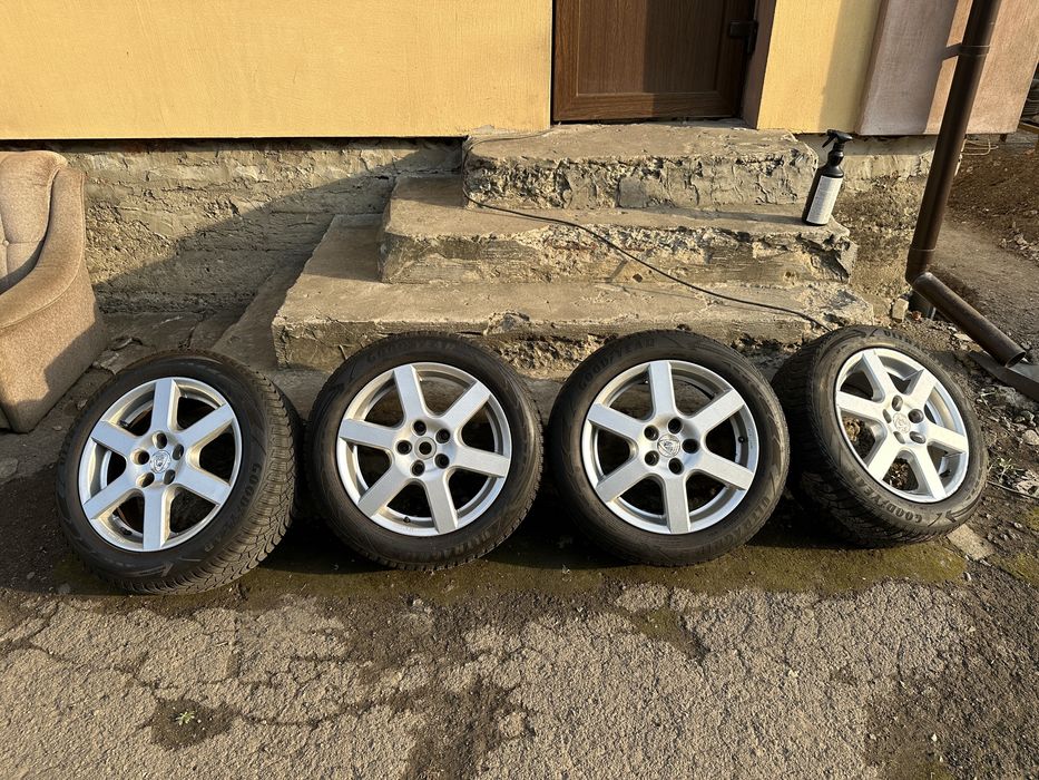 Легкосплавні диски з  шинами Goodyear 205 55 16, Renault Nissan,Mazda