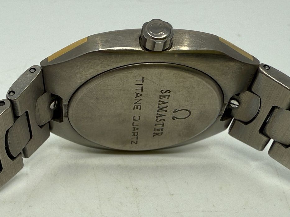 Omega Seamaster Tytan kwarc złoto.