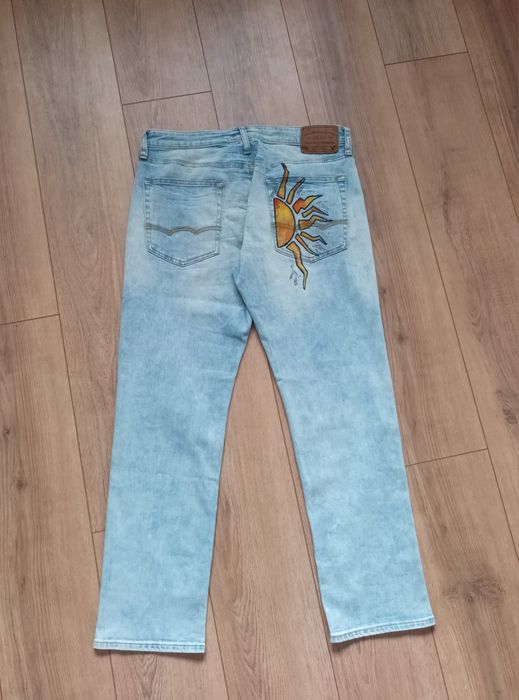 one of one custom American Eagle jeans ☀️