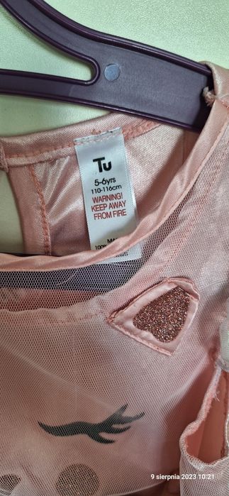 Przebranie- suknia kotka