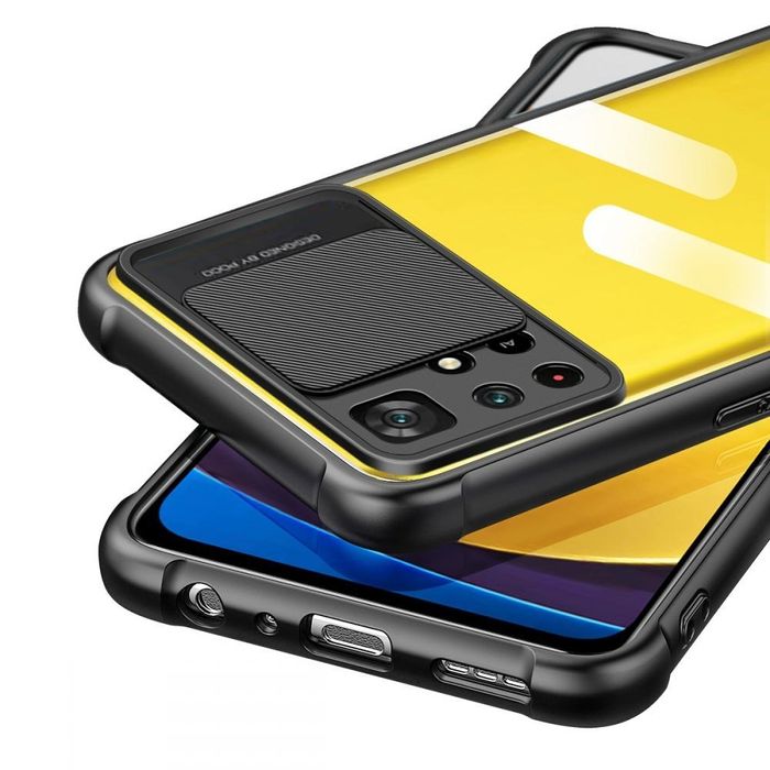 Etui Camshield Do Xiaomi Poco M4 Pro 5G Black