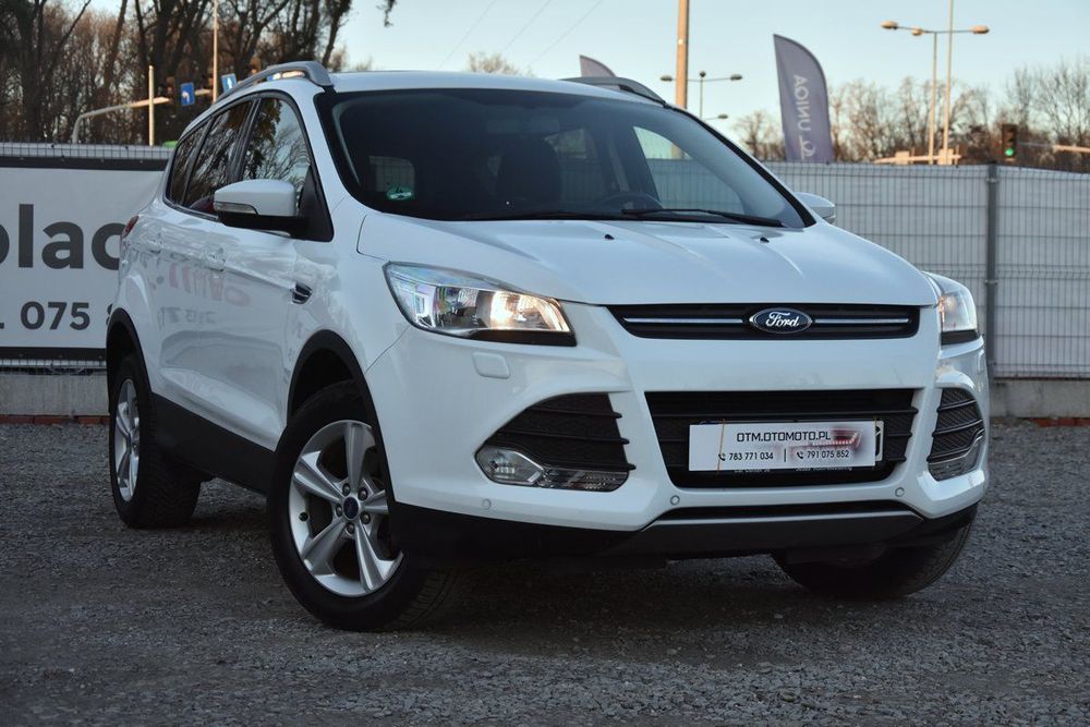 Ford Kuga IDEALNY skóra alusy NAVI