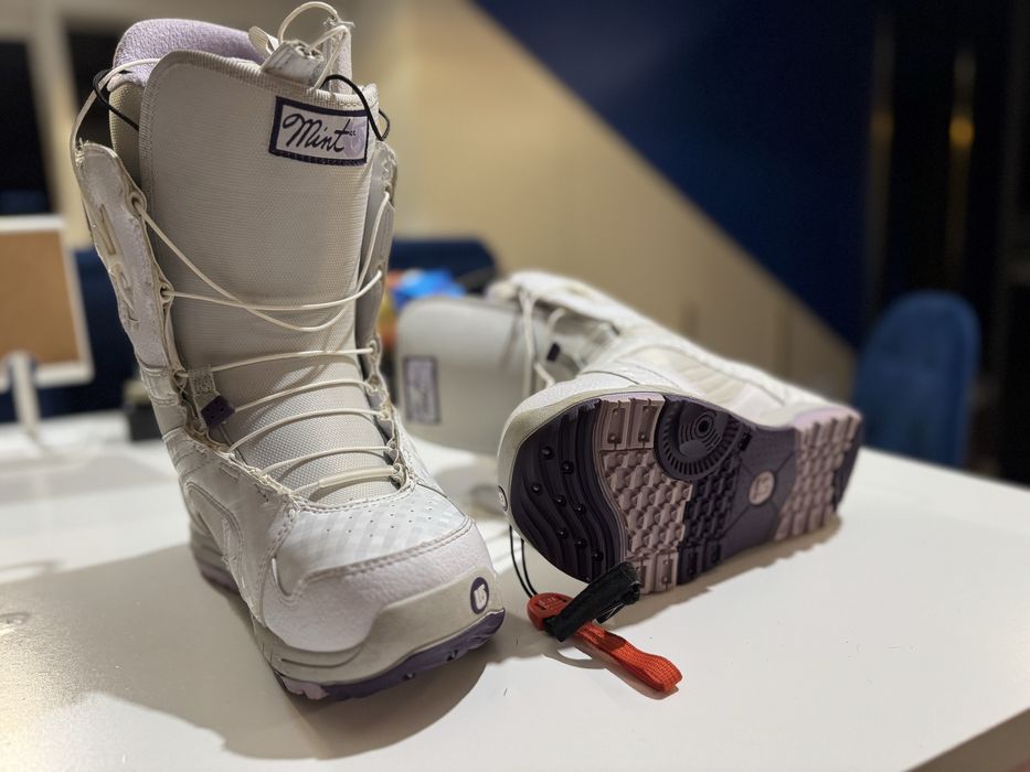 Buty snowboardowe białe burton mint damskie 36.5