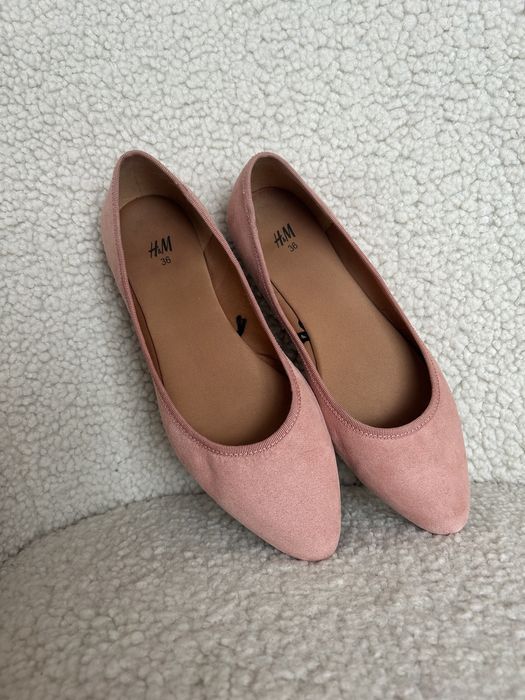 Лодочки / балетки H&M замшеві