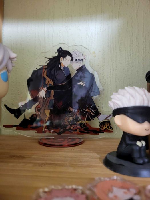 Аніме Магічна битва фігурки Годжо-сатору та Гето-сугуру Jujutsu Kaisen