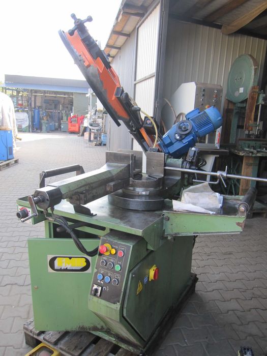 Piła taśmowa do metalu przecinarka FMB 300 HYDRAULICZNA