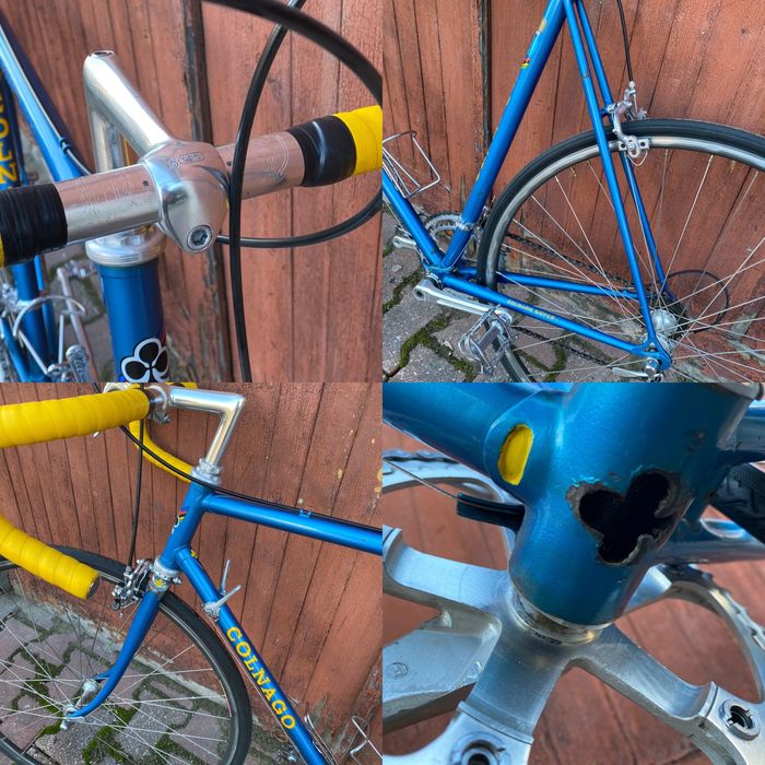 Rower Szosowy Colnago Super 55 Columbus Shimano Arabesgue 600 Retro