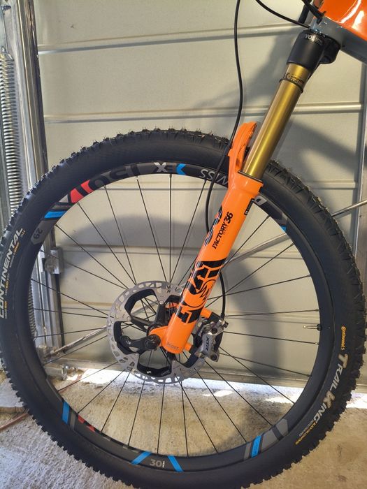 Cube Stereo 150 SL C62 Action Team 29, Full XTR Fox 36 Kashima DT Swis