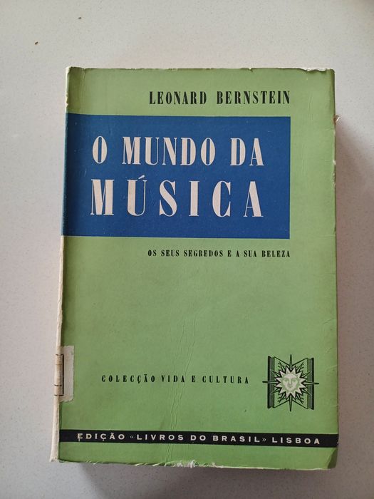 Livro O Mundo da Música - Leonard Bernstein