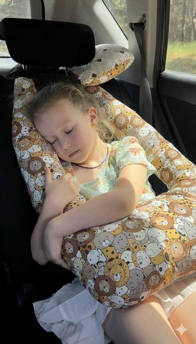 Автоподушки в авто 2 шт – дитяча подушка для подорожей