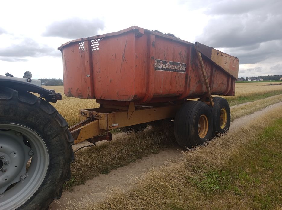 Przyczepa tandem, kiper 10 ton