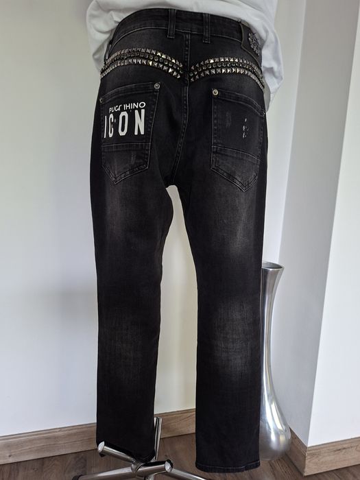 Spodnie jeansowe pucihino rozm  L,XL