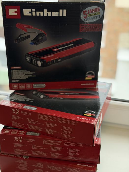 Автомобілний пристрійдля акумулятора Jump-Start - Power Bank Einhell