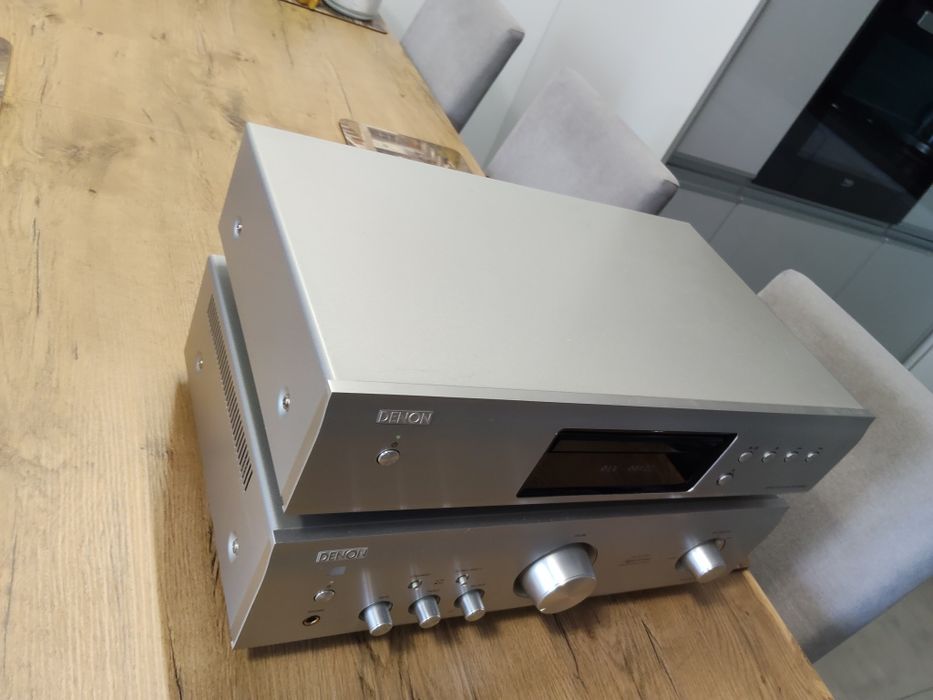 Zestaw Denon wzmacniacz PMA 520AE +CD DCD 520AE + 2 piloty