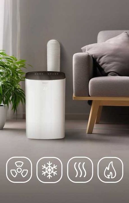 4w1 KLIMATYZATOR przenośny osuszacz powietrza pompa ciepła WIFI 4,7 kW