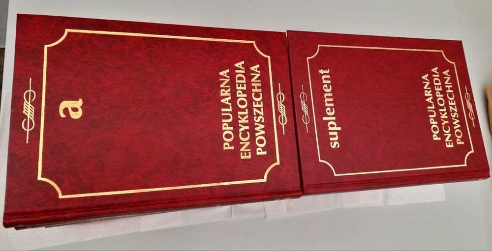 Popularna Encyklopedia Powszechna nowa 20 tomów prezent