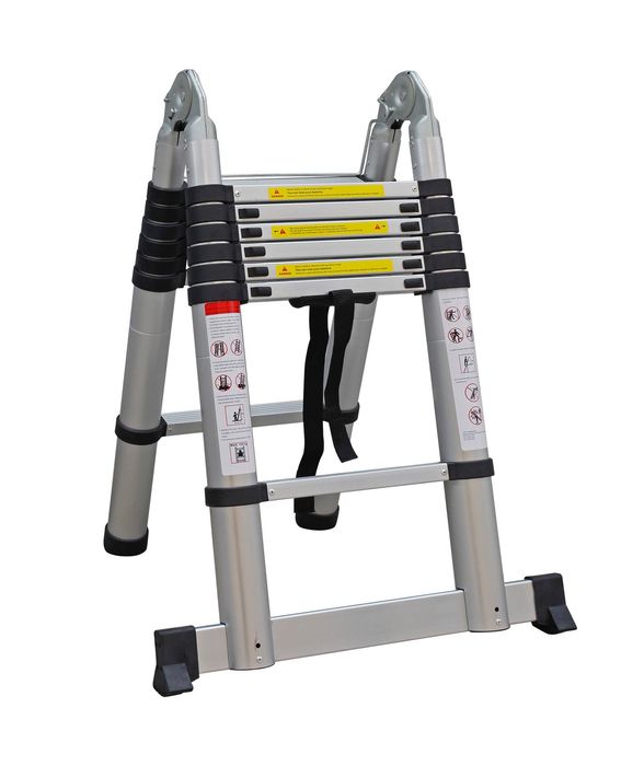 Drabina teleskopowa przegubowa wys. rob. 4.8 m HIT