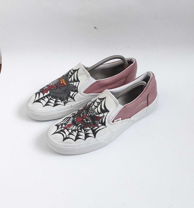 Vans кроссовки кастомний рисунок