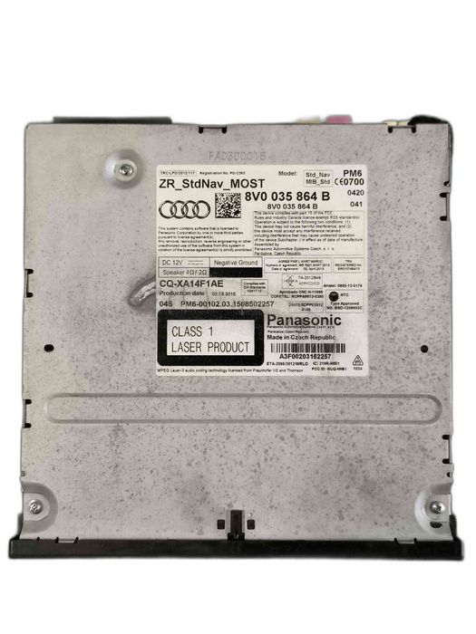 Rádio / Auto Rádio AUDI A3 8V0035864B (OEM)