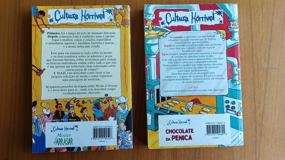 Cultura horrível 2 livros