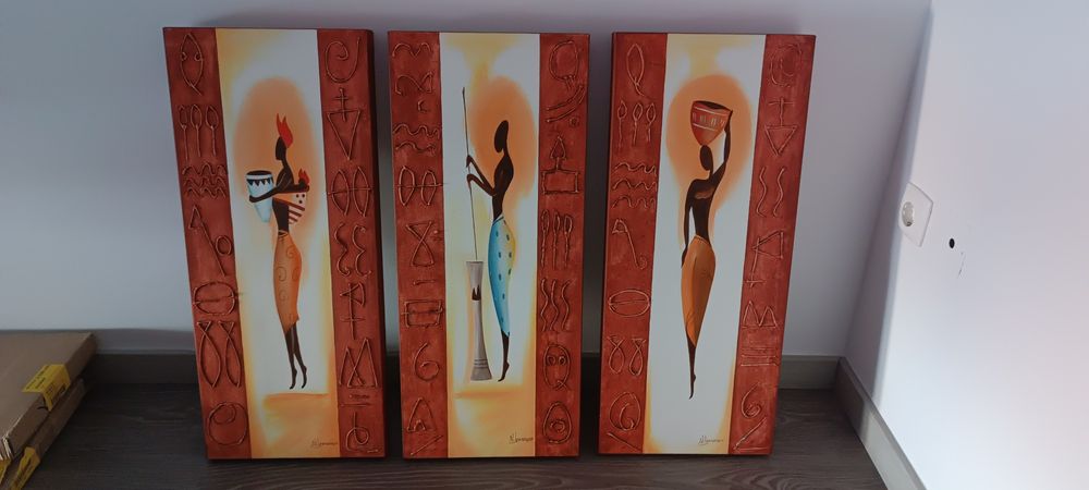 Telas africanas pequenas