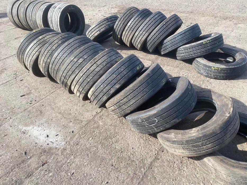Opony używane naczepowe 205/65r17.5 Continental HTR2+ 5-7mm WYSYŁKA